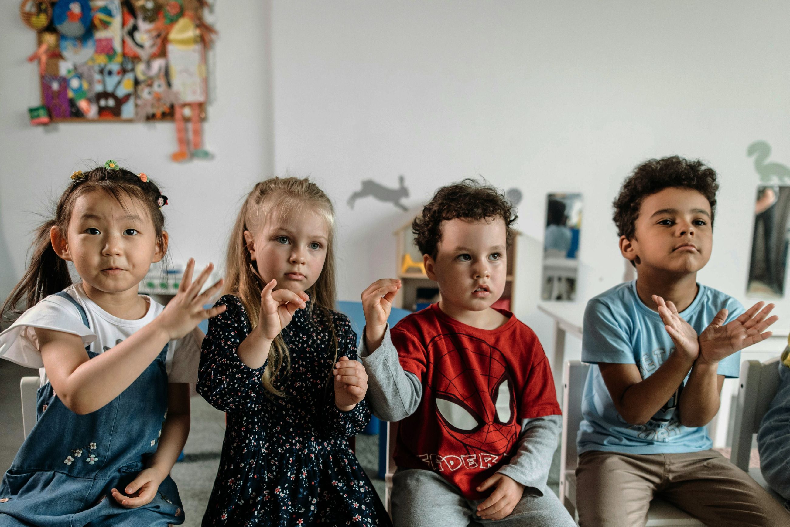 Individuelle Kita-Website mit Farbkonzept